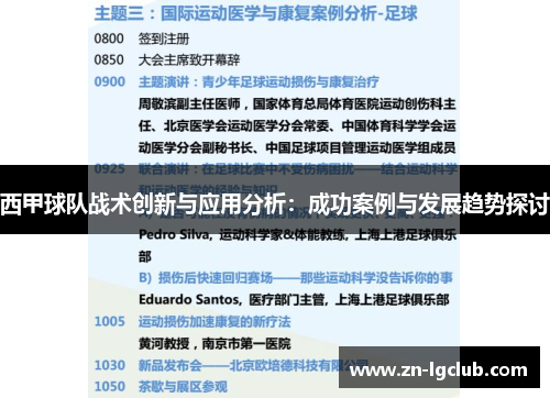 西甲球队战术创新与应用分析:成功案例与发展趋势探讨 西甲球队战术创新与应用分析:成功案例与发展趋势探讨